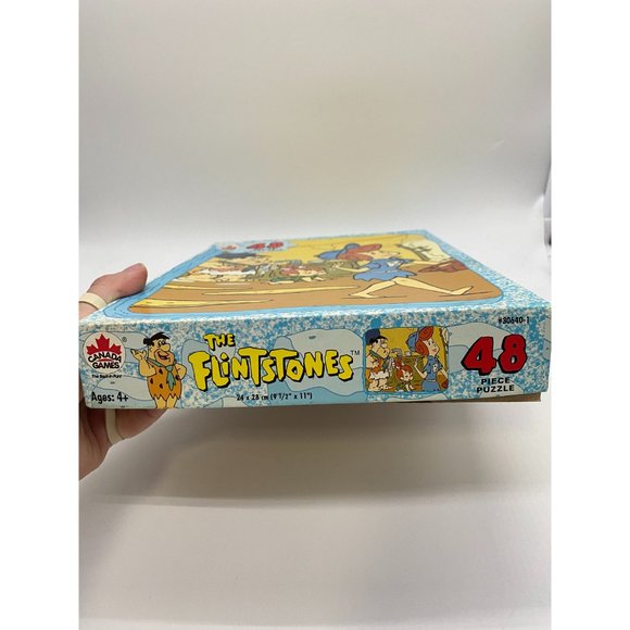 Vintage Canada Games The Flintstones 48 Piece Jigsaw Puzzle Complete - Picture 4 of 5